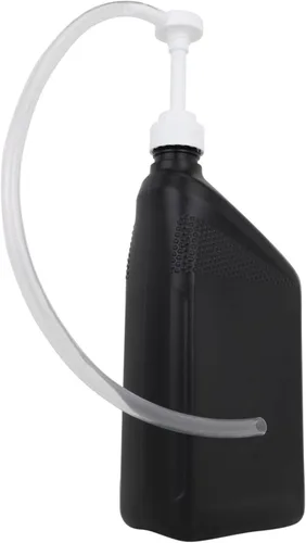 Miniatura 4 de ZEELINE BY MILTON Bomba manual para botellas de cuarto de galón, cuello de 1.102 in, con adaptador de rosca marina, uso con líquidos diferenciales