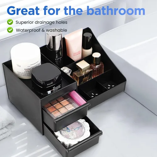 Miniatura 6 de Organizador para hombre, organizador de perfume, soporte de colonia, estante de colonia, soporte de perfume, almacenamiento de encimera de baño