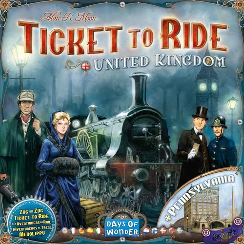 Miniatura 2 de Ticket To Ride Colección mapas volumen 5: juego de mesa Reino Unido