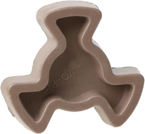 Miniatura 5 de 2 piezas de acoplador giratorio de microondas, guía de rodillo de repuesto universal con orificio en forma de D, longitud de eje de 0.551 in