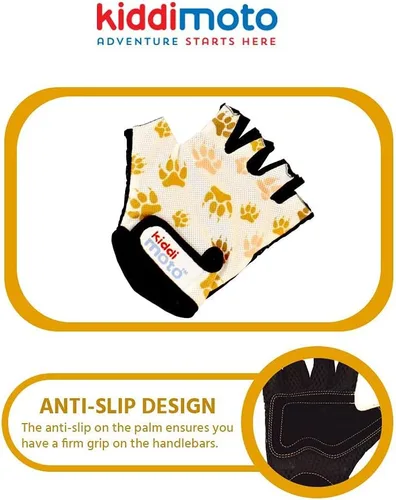 Miniatura 6 de Kiddimoto Kids Cycling Gloves Anti-Slip Kids Bike Gloves for Boys and Girls Fingerless Kids Mountain Bike Gloves for BMX, MTB Riding, Gymnastics