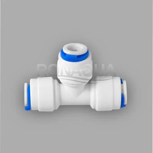 Miniatura 3 de Ronaqua Conexión rápida Conexión Empuje en accesorios para sujetar tubos de agua de 1/4" OD para sistemas de ósmosis inversa y filtros de agua Juego