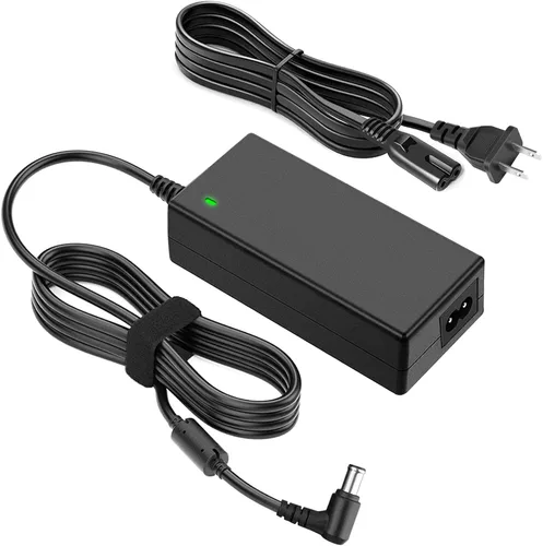 DC 19V compatible con el cable de alimentación de monitor LG, certificados UL, repuesto para fuente de alimentación de TV LG de 19 voltios, 34, 32,