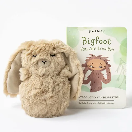 Miniatura 3 de Slumberkins Unicornio, deja que tu luz brille libro de tablero y erizo mini espuma de mar Soporta autenticidad e inteligencia social emocional