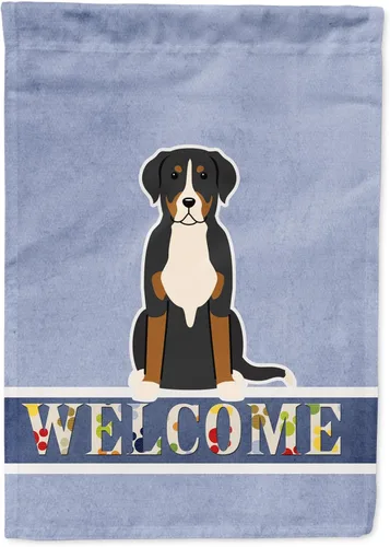 Miniatura 176 de Caroline's Treasures BB5622GF Airedale - Bandera de bienvenida para jardín, bandera decorativa para patio, exteriores, patio, parterres