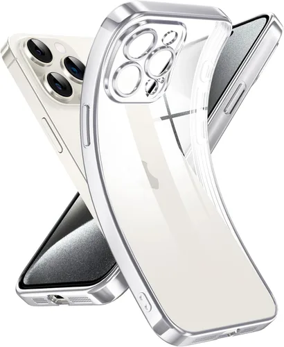 Miniatura 112 de Supdeal Funda transparente para iPhone 13 Pro, no amarillea, protección de cámara, probada en caídas de grado militar, transparente, a prueba