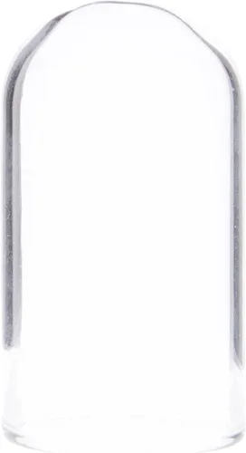 Miniatura 3 de Plymor Miniatura 1" x 2" Mini cristal Display Dome Tiny Cloche (base de chapa de roble)