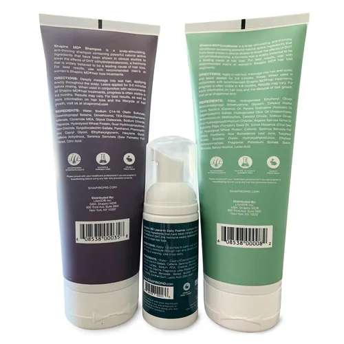 Miniatura 8 de Shapiro MD Hair Growth Experts Kit de cabello natural para cabello más grueso, más lleno y de aspecto más saludable, incluye champú, acondicionador