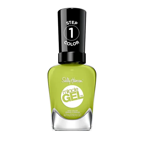 Miniatura 29 de Sally Hansen Miracle Gel Neons Esmalte de uñas de calidad de salón Fórmula similar a gel, sistema de dos pasos, no necesita luz UV, larga duración