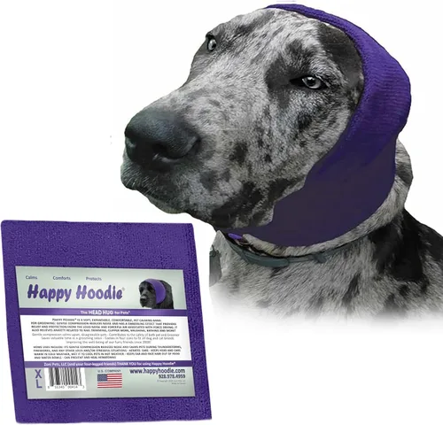 Miniatura 19 de Happy Hoodie La banda calmante original para perros y gatos - Marca americana - Alivio de la ansiedad/Protección contra el ruido-Aseo-Truenos-Fuegos