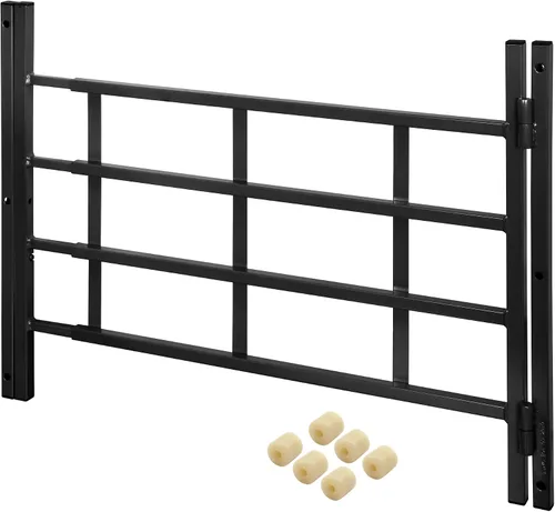 Miniatura 6 de Prime-Line S 4778 22 a 381 in., Acero al carbono pintado en bronce, parrilla de ventana de 4 barras con bisagras (paquete individual)