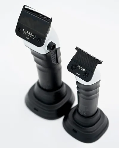 Miniatura 8 de Supreme Trimmer Combo de recortadora de barba y cortadora de pelo 2 en 1 2Spee Cuchillas extraíbles, 2 velocidades, pantalla LCD Herramientas