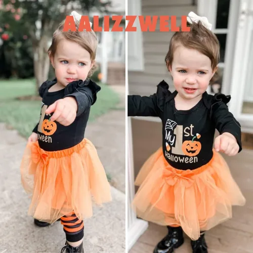 Miniatura 2 de Aalizzwell Falda para bebé recién nacida, traje de Halloween