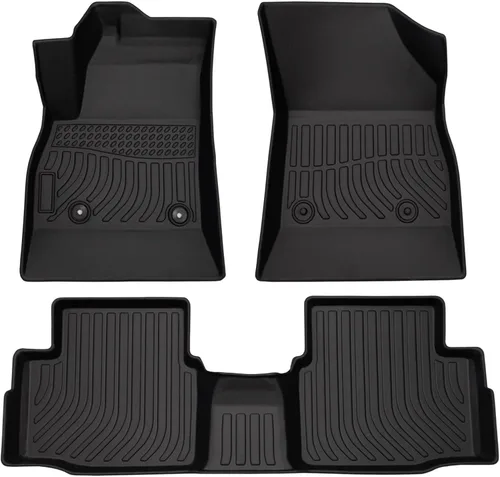 Miniatura 13 de Alfombrillas de Piso para Elantra N 2021-2023 (No Compatible con Híbrido 21-23) Protección para Todo Clima Goma TPE Personalizada para Piso Sin Olor