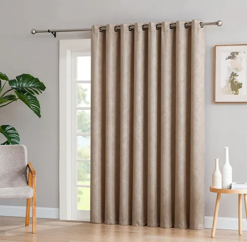 Miniatura 10 de LinenZone - Cortinas Evelyn Gris claro