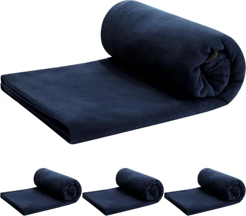 Miniatura 8 de Mixweer 3 piezas de forro polar para saco de dormir para adultos, clima cálido o frío, 75 pulgadas, añade 12 grados Fahrenheit más calor, forro