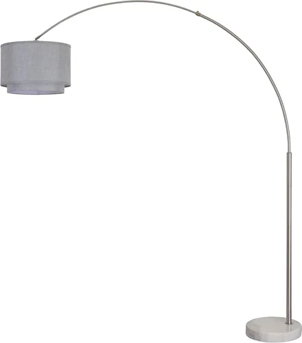 Miniatura 7 de Major-Q Lámpara de pie de arco extra grande: lámparas de pie modernas de 81 pulgadas de alto con base de mármol real - elegante lámpara de pie