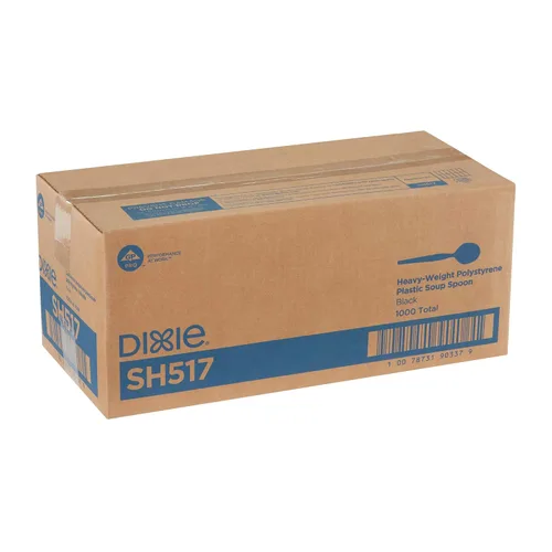 Miniatura 2 de Dixie SH517 SH517 - Cuchara para sopa de plástico de poliestireno de 5.75 pulgadas, 1 caja/caja (Georgia-Pacific)