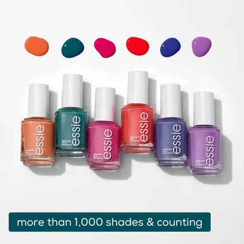 Miniatura 6 de Essie - Esmalte de uñas, edición limitada, colección San Valentín 2022, esmalte de uñas blanco con acabado brillante, fórmula vegana libre de 8