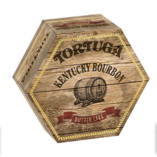Miniatura 8 de Tortuga - Pastel de mantequilla, sabor Kentucky Bourbon, 32 onzas, el regalo gourmet prémium ideal para regalitos, cestas de regalo y regalos