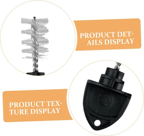 Miniatura 3 de Hemoton 24 unids grifo tapa cepillo cepillo de limpieza multifunción Cerveza Tap Plug Cerveza grifo cepillo cerveza tapa tapón barril limpieza kit