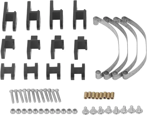 Miniatura 6 de Suspensión de ballesta a control remoto, resistente absorción de impactos para automóviles de carretera a escala 1/16, compatible con -13.1 ft