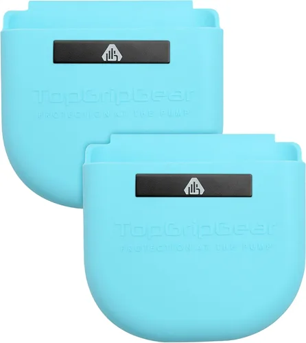 Pump Pal Guante de combustible reutilizable | Protege las manos de las sucias manijas de la bomba de gas y teclados | Fácil de instalar, se fija con
