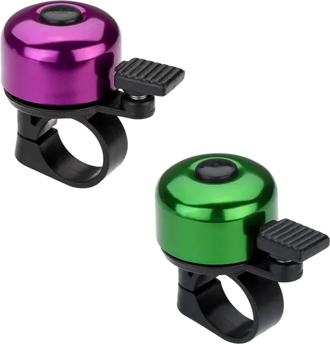 Miniatura 9 de Timbre de Bicicleta Timbre de Bicicleta Sonido Nítido para Adultos Niños Niños Niñas Rojo