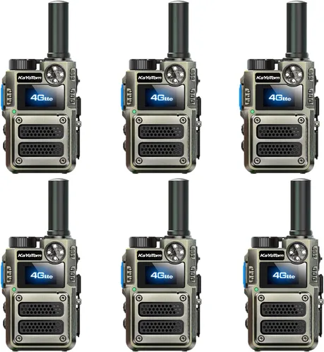 Miniatura 23 de Walkie Talkies de largo alcance ilimitado gratuito de por vida para adultos, radios bidireccionales rápidas 4G LTE PoC de larga distancia