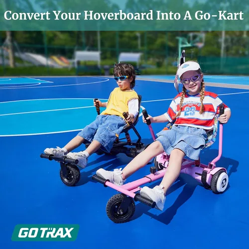 Miniatura 2 de Gotrax Hoverboard - Accesorio de asiento de kart para patineta de equilibrio automático de 6.5", 8", 8.5", 10", longitud del marco ajustable
