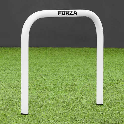 Miniatura 8 de FORZA Arcos de paso de fútbol profesional Juego de 4 objetivos de fútbol de nivel élite para mejorar las técnicas y la precisión de los pases