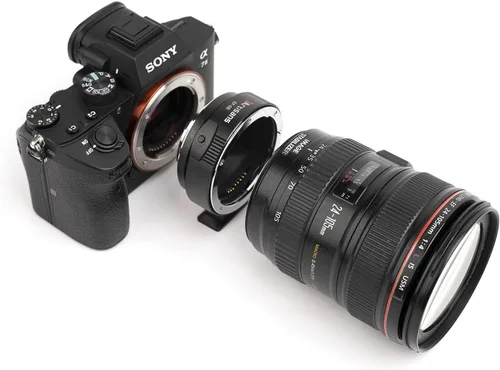 Miniatura 6 de 7artisans Adaptador de lente EF-SE Anillo convertidor de lente de enfoque automático compatible con lente Canon EF/EF-S y cámara Sony E-Mount