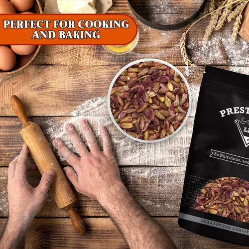 Miniatura 3 de Presto Sales Pistachos crudos turcos sin cáscara ANTEP de 16 onzas. Calidad premium y refrigerio rico en nutrientes Saludable, natural, vegano