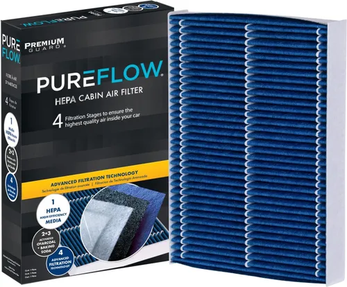 Miniatura 3 de Filtro de aire de cabina PureFlow HEPA PC99052HX Compatible con Nissan X-Trail 2015-2025, Renault Koleos 2016-2024, Logan 2022-2024, Nissan Rogue