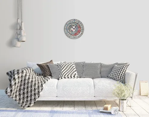 Miniatura 3 de Automaton Orloj Astronomical Moving Gears Wall Clock Wizard Tower Clock, Large Magic Wall Art, Personalized Gift, Open Silent Mechanism
