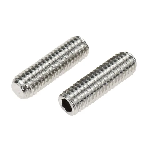 Miniatura 5 de Sscon 100PCS M6x16mm Hexagonal interno Juego de tornillos de agarre 201 Acero inoxidable Punto plano Tornillo