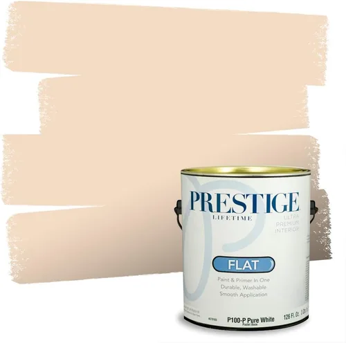 Miniatura 127 de PRESTIGE Pintura exterior e imprimación en uno, bronceado Aberdeen, plano, 1 galón