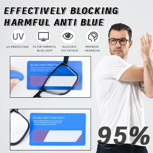 Miniatura 6 de Hubeye TR90 Gafas de lectura deportivas para hombres y mujeres, ultraligeras, flexibles, anti-luz azul (+1.25)
