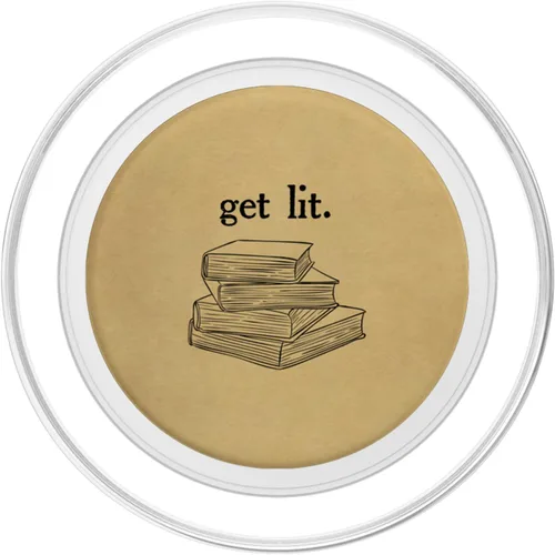 Miniatura 2 de Get Lit Reading Book Nerd Literatura divertida para profesores de inglés PopSockets PopGrip: agarre intercambiable para teléfonos y tabletas