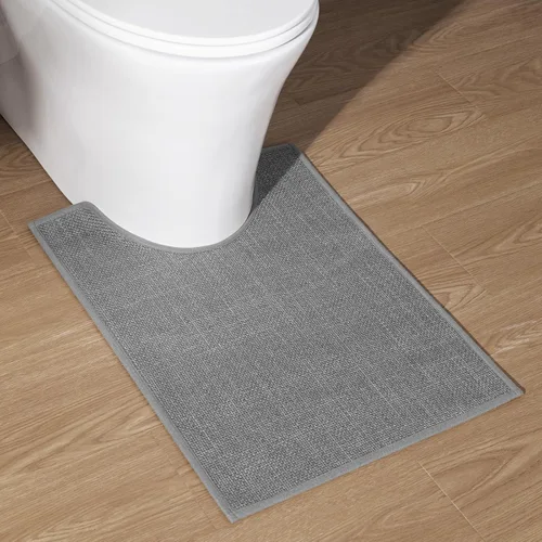 Miniatura 55 de chakme Alfombras de Baño 24x17, Alfombra de Baño Ultra Delgada Antideslizante Pequeña de Secado Rápido Absorbente para Piso de Baño
