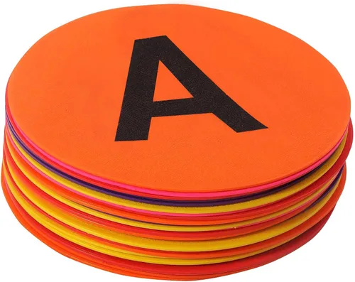 Miniatura 8 de GSi Spot Markers – Non-Slip Non-Toxic Poly Spots – Floor Markers for PE, Sports & Classroom Activities