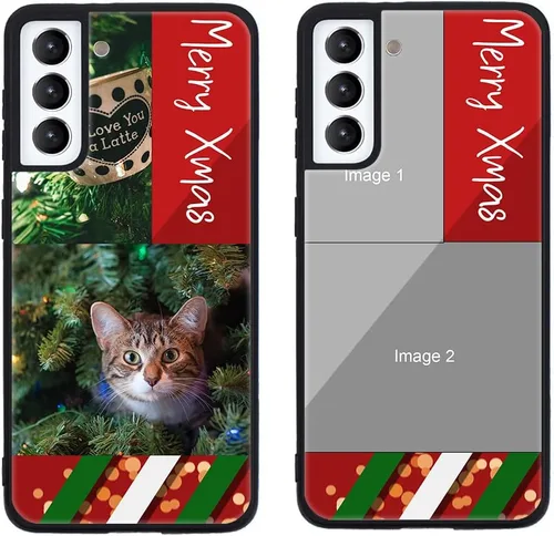 Miniatura 54 de Funda de teléfono personalizada para Samsung Galaxy S22+ / S22 Plus 5G, funda de TPU suave de vidrio templado antiarañazos personalizada con foto