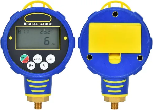 Miniatura 2 de Medidor de colector R32, herramienta de medidor de refrigerante de baja presión NPT de 1/8 pulgadas, manómetro digital para WK-6881H, 6881L, 6882