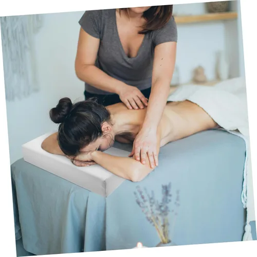 Miniatura 8 de MERRYHAPY Almohada de salón de belleza, mesa de masaje, reposacabezas y cuello, almohada de apoyo para spa y relajación, cómodo accesorio de cama