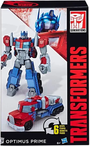 Miniatura 3 de Hasbro Transformers Generations Cyber Commander Series Optimus Prime Figura escala de 11 pulgadas