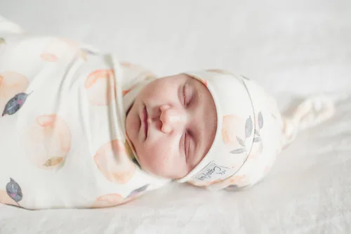 Miniatura 4 de Copper Pearl Baby Beanie Hat Top Knot