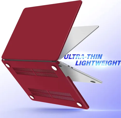 Miniatura 59 de IBENZER Funda para MacBook Air de 13 pulgadas 2026 2025 2024 2023 2022 M4 A3240 M3 A3113 M2 A2681, funda rígida con cubierta de teclado ScreenFilm