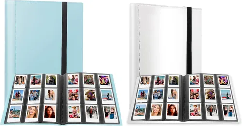 2 unidades, 432 bolsillos moderno álbum de fotos instantáneas para Fujifilm Instax Mini 11/9/8+/8/90/70/7s/50s, Polaroid