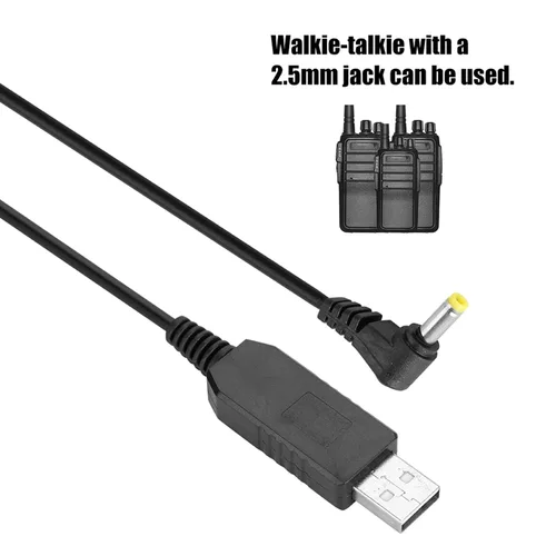 Miniatura 5 de Cable de carga USB para 5R Walkie Talkies de alta capacidad 3800mAh accesorios de batería