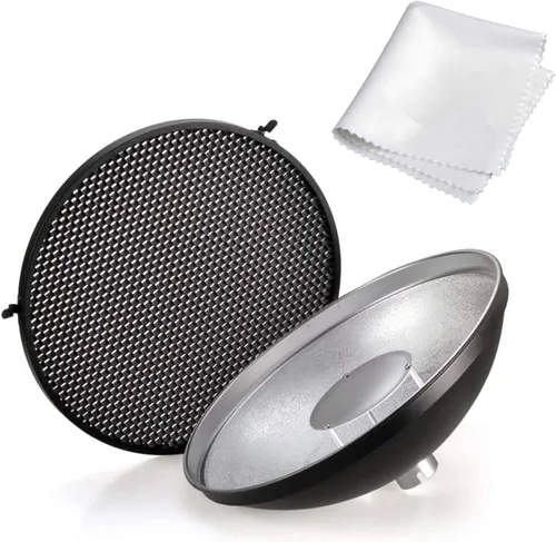 Godox AD-S3 Reflector de plato de belleza con cubierta de panal para AD200Pro II AD200Pro AD200 AD200 Flash de bolsillo AD180 AD360 AD360II Flash